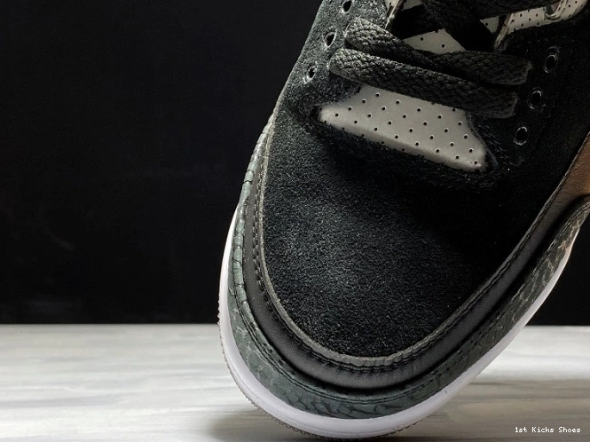 1st Kicks Shoes CK4348-007 3 Cement Tinker Air Jordan Black Grey 0818